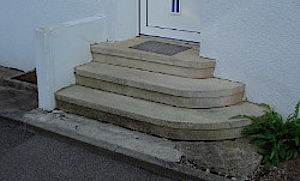 Treppe vorher