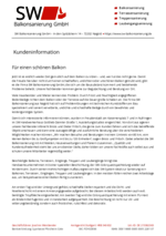 Für einen schönen Balkon